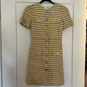 MAJE SZ34 BUTTON UP DRESS